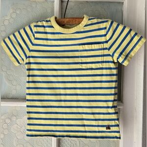 Baby Gap Yellow Blue Striped Tee 4T